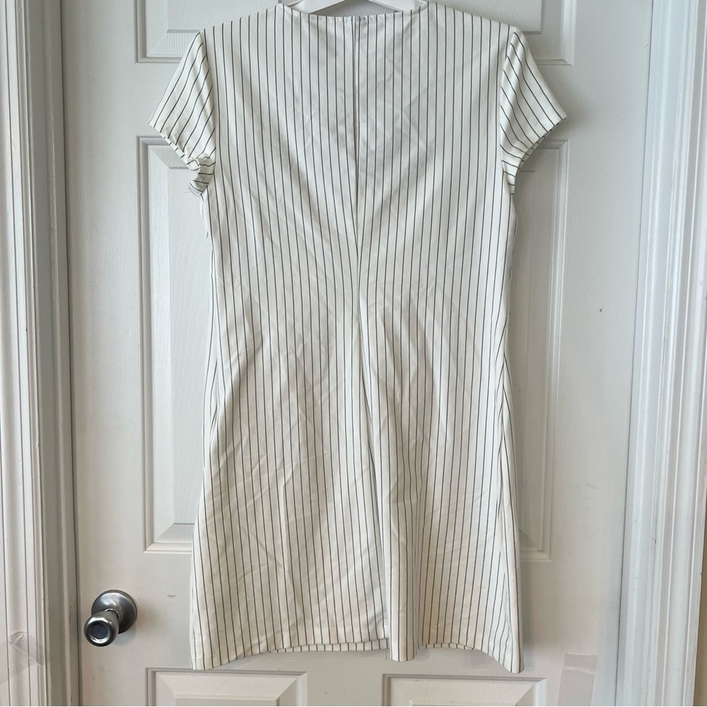 NWT Wild Fable Short Sleeve Mini Shift Dress- Black and White Size L - Picture 5 of 11